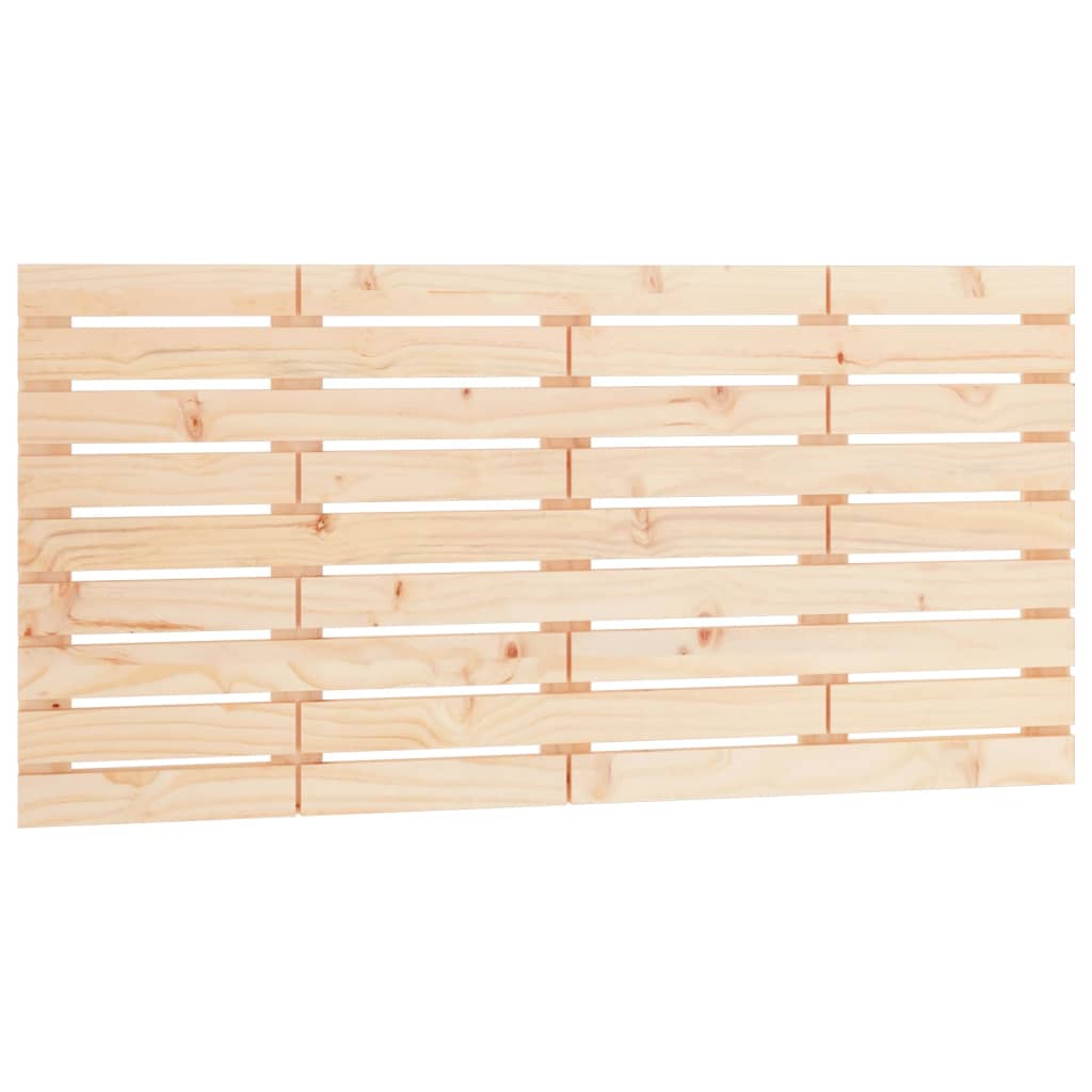 sengegavl 141x3x63 cm massivt fyrretræ