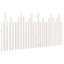 sengegavl 166x3x80 cm massivt fyrretræ hvid