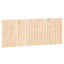 sengegavl 147x3x60 cm massivt fyrretræ