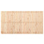 sengegavl 166x3x90 cm massivt fyrretræ