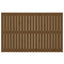 sengegavl 140x3x90 cm massivt fyrretræ gyldenbrun