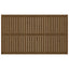 sengegavl 185x3x110 cm massivt fyrretræ gyldenbrun
