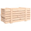 opbevaringskasse 91x40,5x42 cm massivt fyrretræ