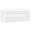 havekasse 101x50,5x46,5 cm massivt fyrretræ hvid