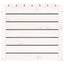 havekasse 101x50,5x46,5 cm massivt fyrretræ hvid