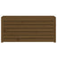 havekasse 101x50,5x46,5 cm massivt fyrretræ gyldenbrun