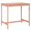 havebord 121x82,5x110 cm massivt douglasgran
