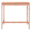 havebord 121x82,5x110 cm massivt douglasgran