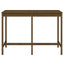 havebord 159,5x82,5x110 cm massivt fyrretræ gyldenbrun