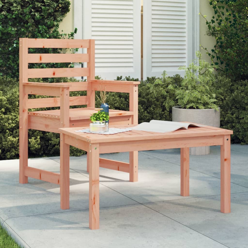 havebord 82,5x50,5x45 cm massivt douglasgran billede