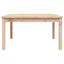 havebord 82,5x82,5x45 cm massivt fyrretræ