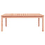 havebord 121x82,5x45 cm massivt douglasgran