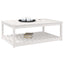 havebord 121x82,5x45 cm massivt fyrretræ hvid