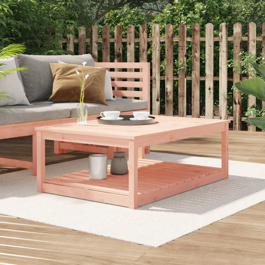 havebord 121x82,5x45 cm massivt douglasgran billede