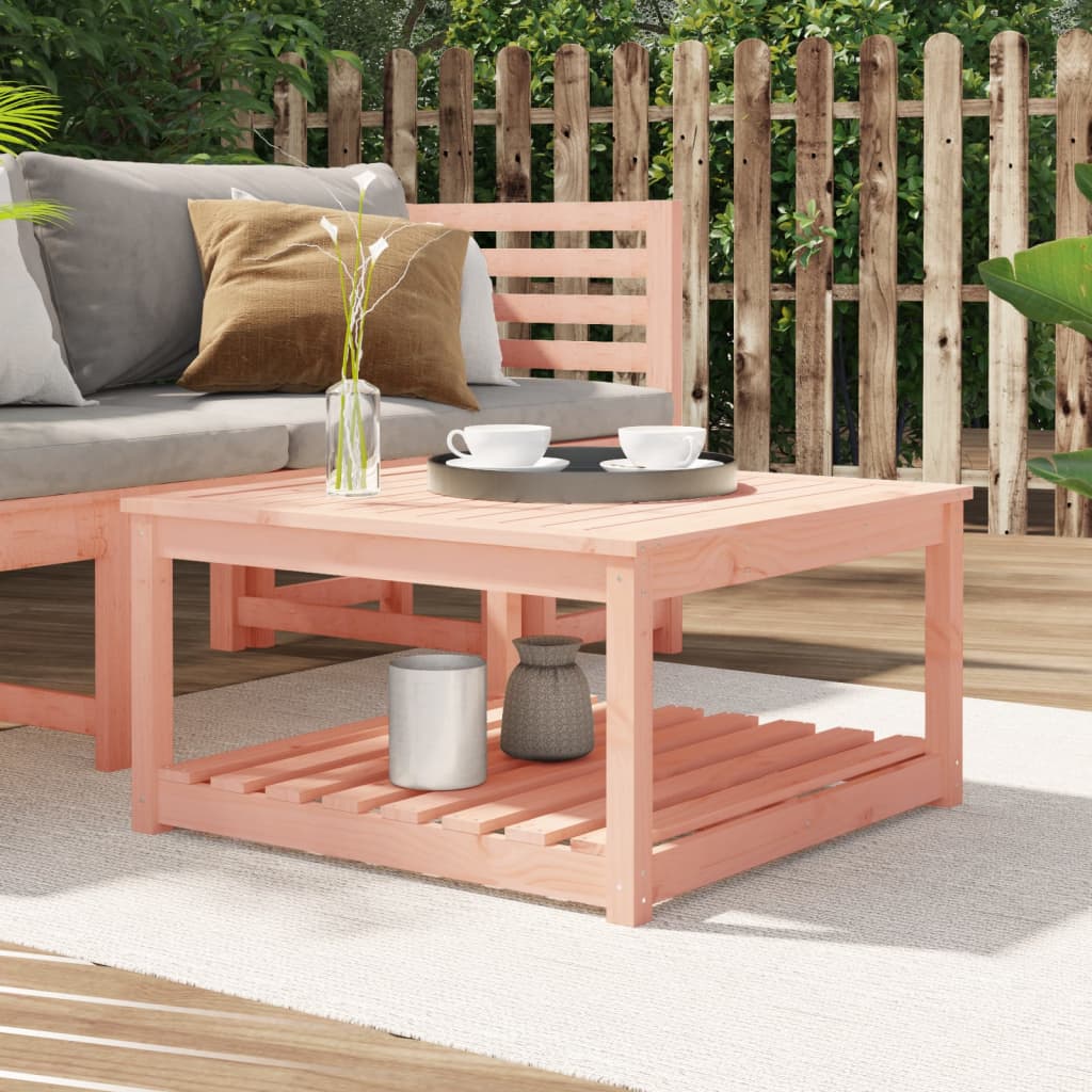 havebord 82,5x82,5x45 cm massivt douglasgran billede