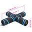 4-vejs kattetunnel 132 cm polyester sort og blå