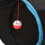 4-vejs kattetunnel 25 cm polyester sort og blå