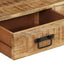 tv-bord 120x30x45 cm massivt mangotræ
