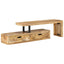 TV-bord (118-200) x 30 x 40 cm massivt træ mango