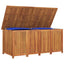 opbevaringsboks til haven 200x80x75 cm massivt træ