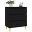 skænk 60x35x70 cm konstrueret træ sort