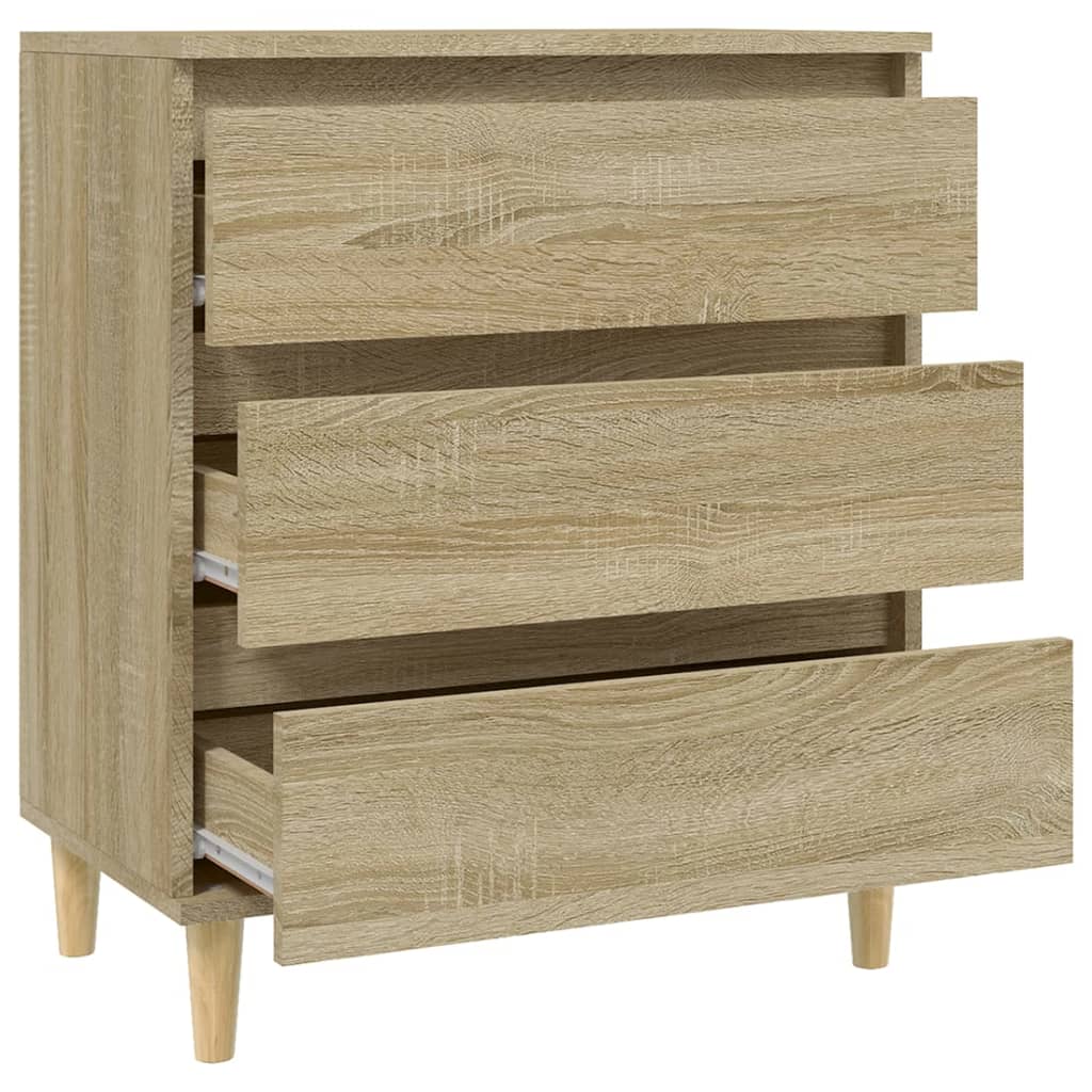 skænk 60x35x70 cm konstrueret træ sonoma-eg