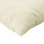 sofapuder 4 stk. 40x40 cm stof cremefarvet