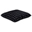 Scatter Puder Ternet 4 pcs Sort Tjek 40 x 40 cm Polyesterstof