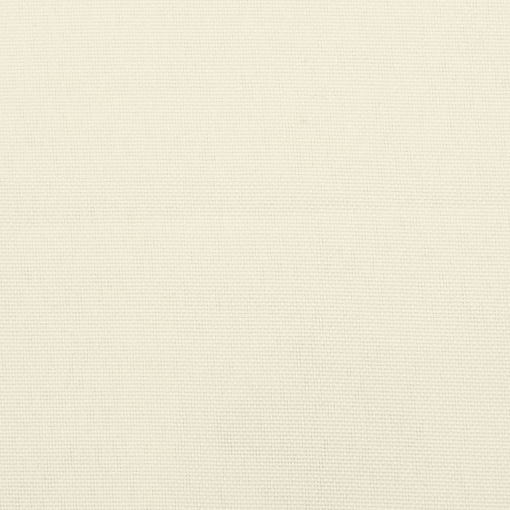 sofapuder 4 stk. 50x50 cm stof cremefarvet