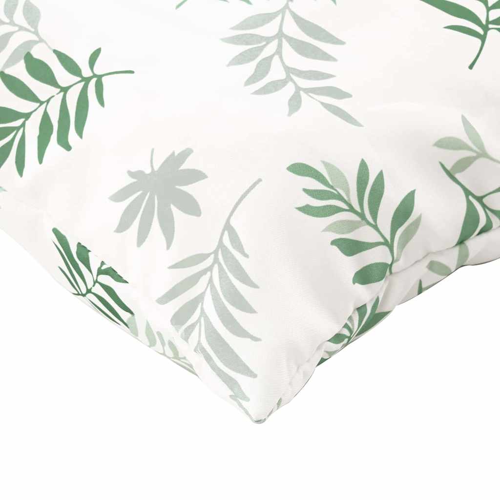 Scatter Puder Blad 4 pcs Bladmønster 50 x 50 cm Polyesterstof