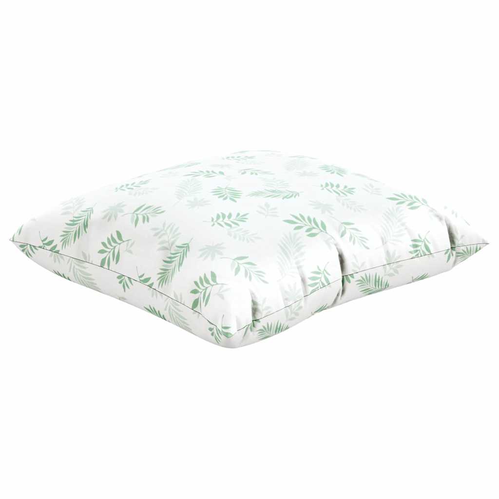 Scatter Puder Blad 4 pcs Bladmønster 50 x 50 cm Polyesterstof