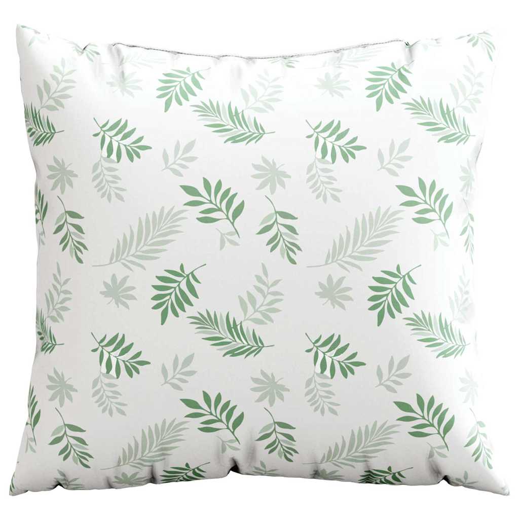 Scatter Puder Blad 4 pcs Bladmønster 50 x 50 cm Polyesterstof