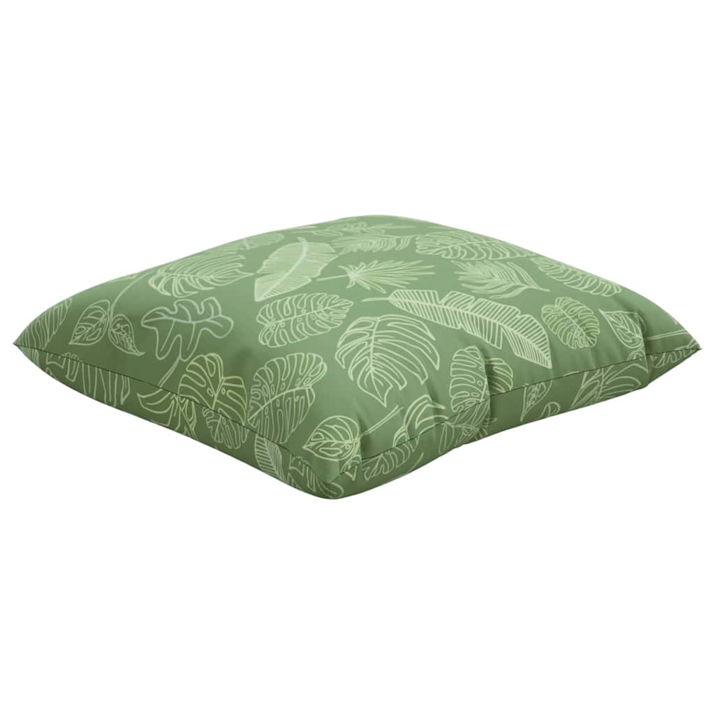 Scatter Puder Blad 4 pcs Bladmønster 50 x 50 cm Polyesterstof