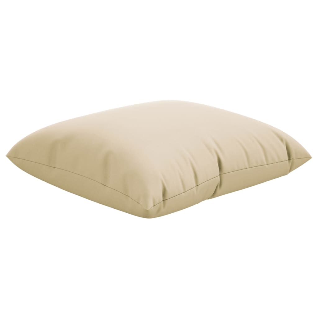 sofapuder 4 stk. 60x60 cm stof beige