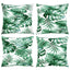 sofapuder 4 stk. 60x60 cm stof bladmønster