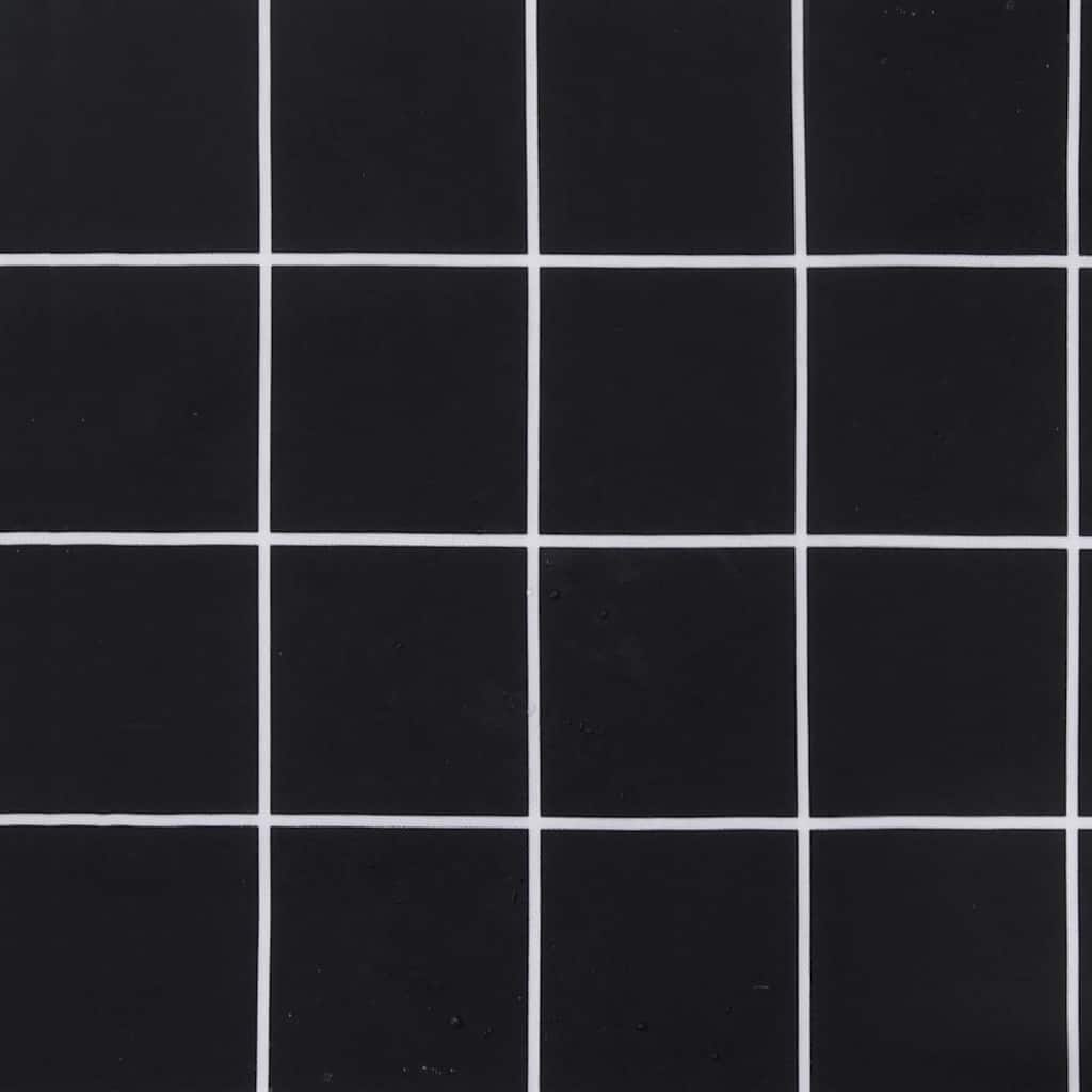 Scatter Puder Ternet 4 pcs Sort Tjek 60 x 60 cm Polyesterstof