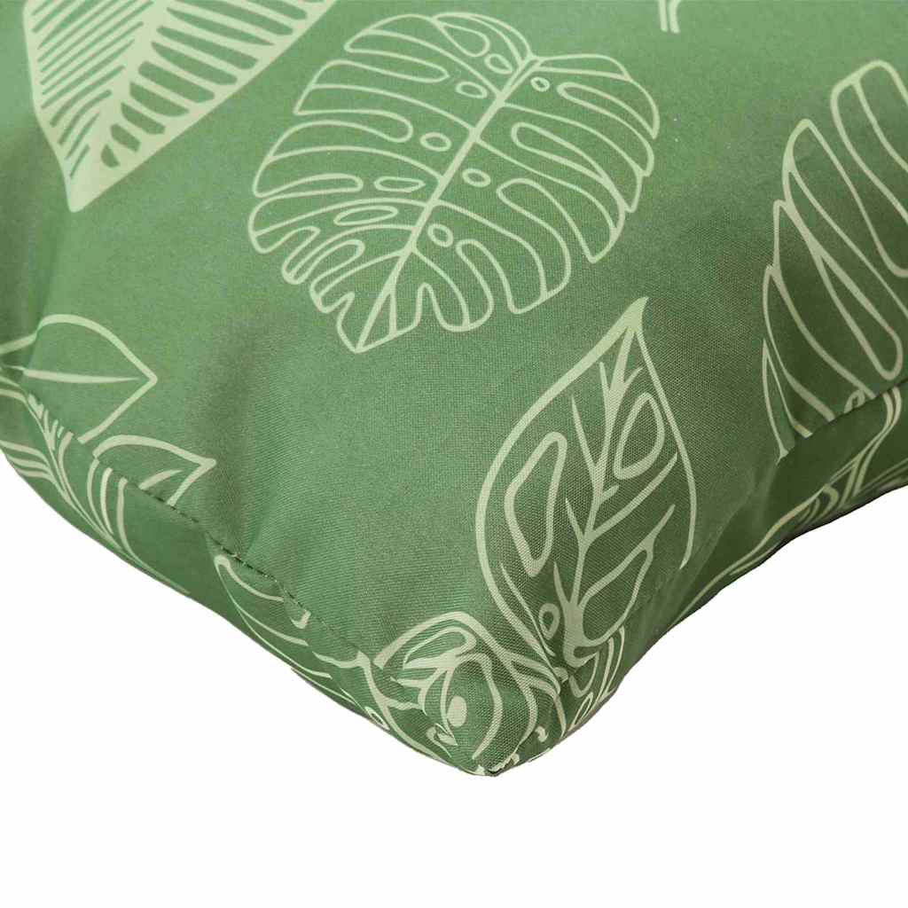 Scatter Puder Blad 4 pcs Bladmønster 60 x 60 cm Polyesterstof