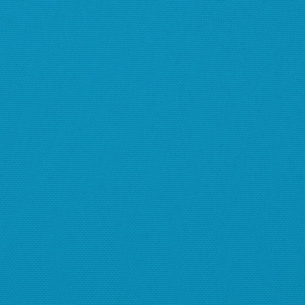 pallehynde 50x50x12 cm stof blå