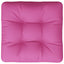 pallehynde 60x60x12 cm stof pink