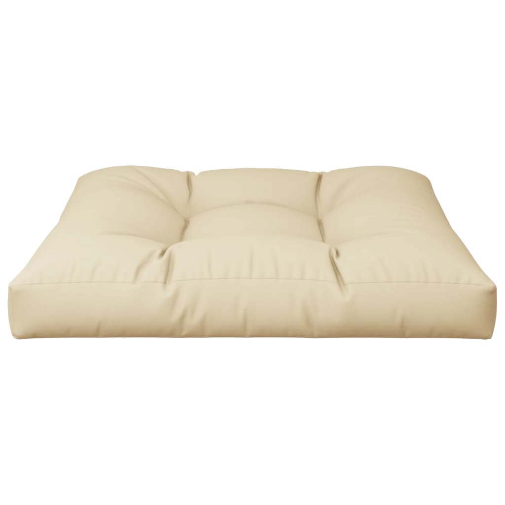 pallehynde 70x70x12 cm beige
