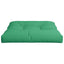 pallehynde 70x70x12 cm stof grøn