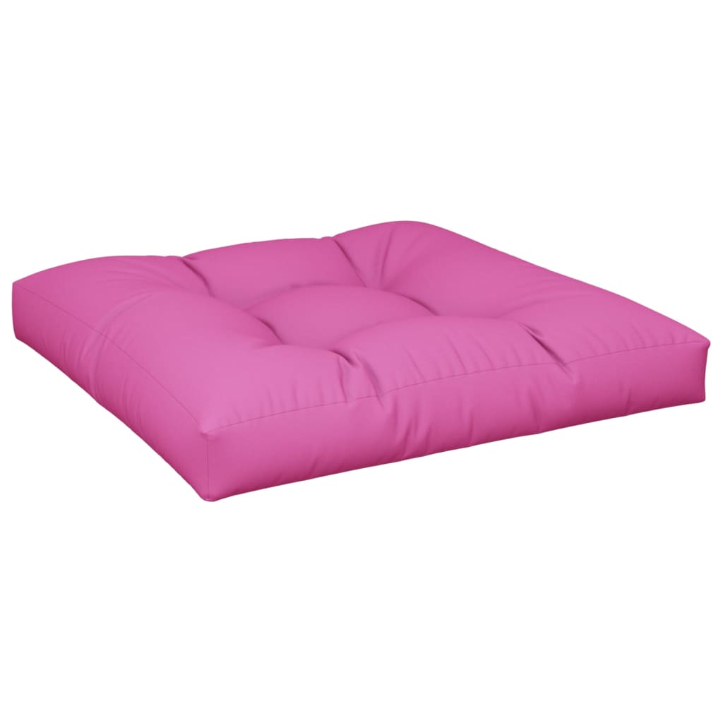 pallehynde 70x70x12 cm stof pink
