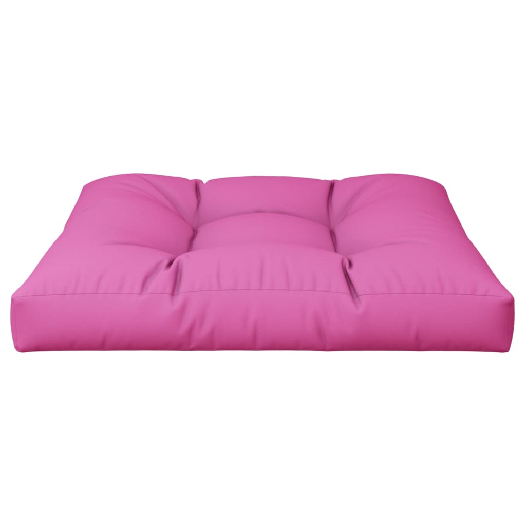 pallehynde 70x70x12 cm stof pink