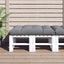 pallehynde 120x80x12 cm stof grå