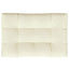pallehynde 120x80x12 cm stof cremefarvet