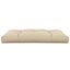 pallehynde 120x80x12 cm stof beige