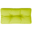 pallehynde 70x40x12 cm stof lysegrøn
