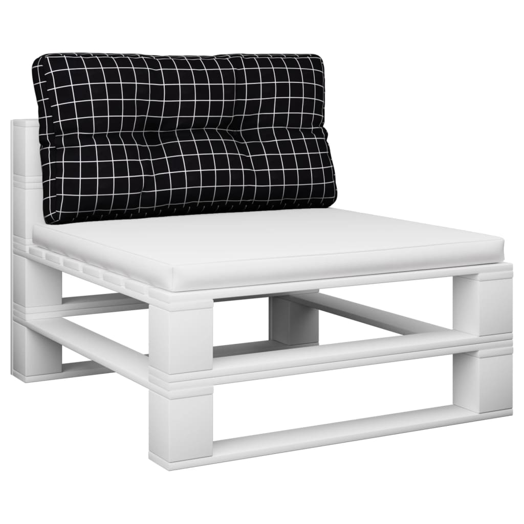 pallehynde 70x40x12 cm stof ternet sort