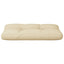 pallehynde 80x40x12 cm stof beige