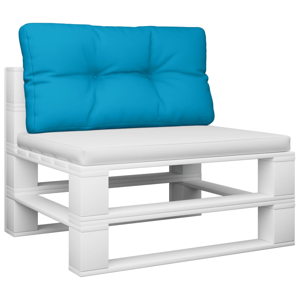 pallehynde 80x40x12 cm stof lyseblå